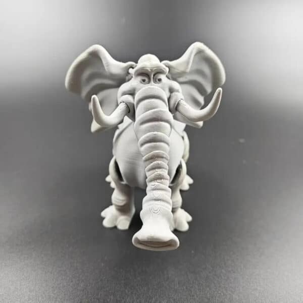 Poseable Elephant Statue