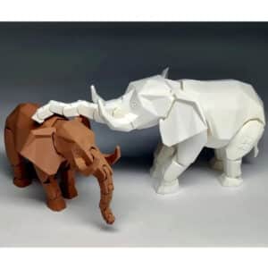 3D Elephant Toy