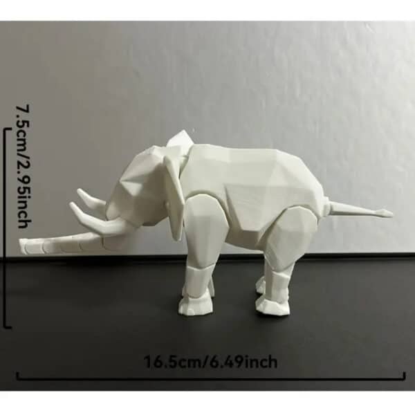 Customized Movable Joints 3D Elephant Toy for Children - Image 4