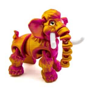 Vibrant Articulated Elephant