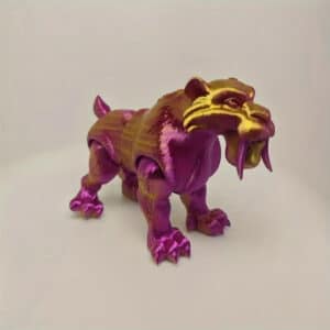 Movable Joints Sabertooth Tiger
