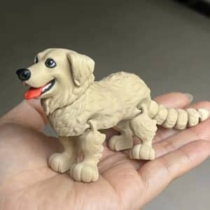 3D Printed Golden Retriever