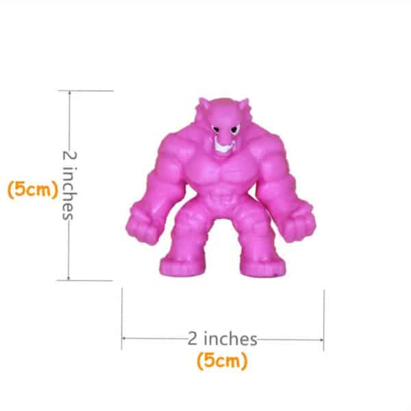 Vibrant 3D Printed Stretch Monster Squishy Toy for Kids - Image 4