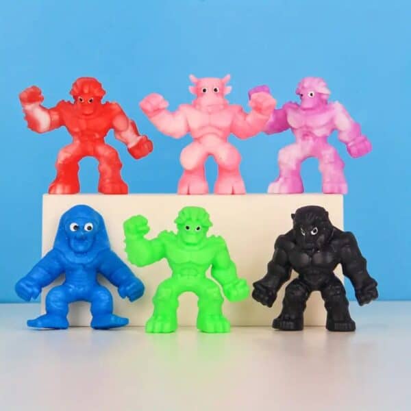 Vibrant 3D Printed Stretch Monster Squishy Toy for Kids - Image 5