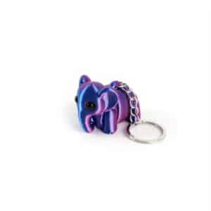3D Random Eyes Elephant