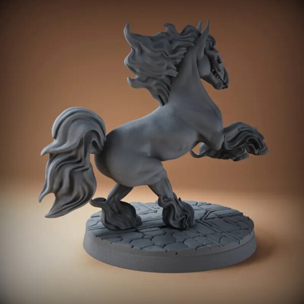 Creative 3D Printed Custom Leaping Horse Toy for Children's - Image 4