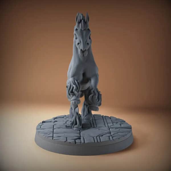 Creative 3D Printed Custom Leaping Horse Toy for Children's - Image 6