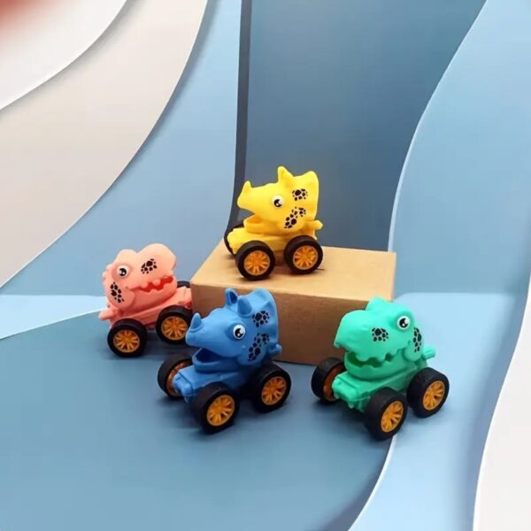 Customized Mini Dinosaur Pull Back Car Toy for Children - Image 4