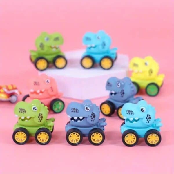 Customized Mini Dinosaur Pull Back Car Toy for Children - Image 5