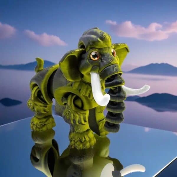 Customized Poseable Elephant