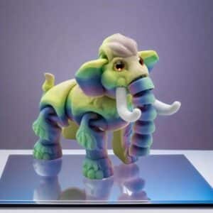 Jointed Poseable Elephant