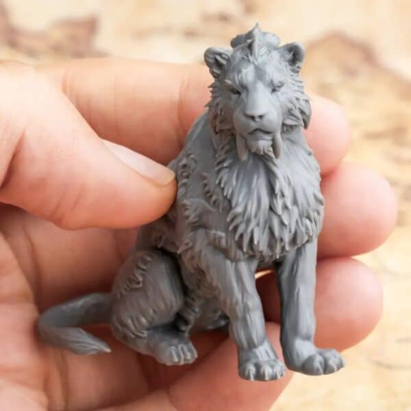 3D Printed Movable Sabertooth Tiger Toy for Children - Image 4