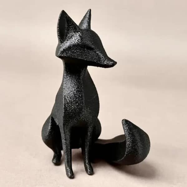 Custom Realistic 3D Printed Fox Plush Toy for Children - Image 2