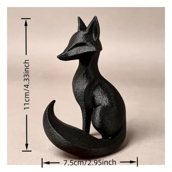 Custom Realistic 3D Printed Fox Plush Toy for Children - Image 5
