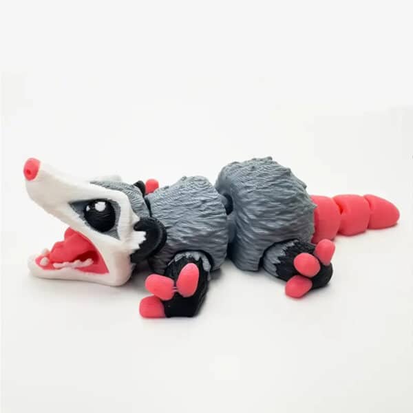 Customized 3D Printed Small Opossum Toy for Children’s - Image 3
