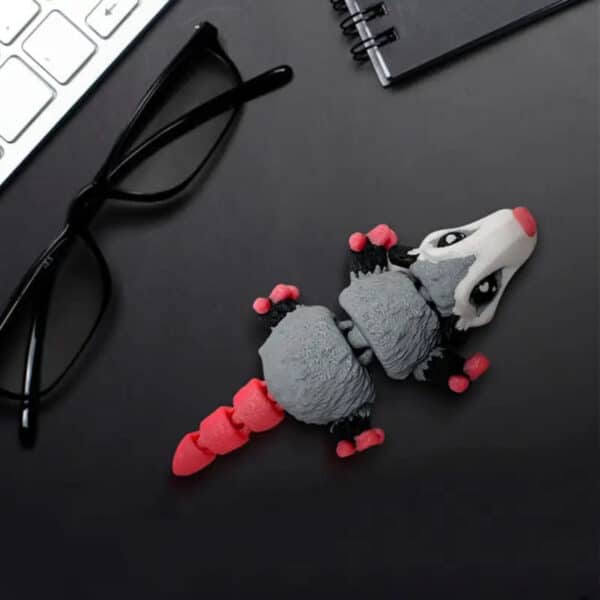 Customized 3D Printed Small Opossum Toy for Children’s - Image 4
