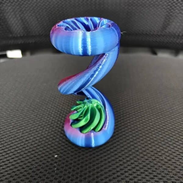 3D Printed Colorful Fun Spiral Fidget Toy for Children - Image 4