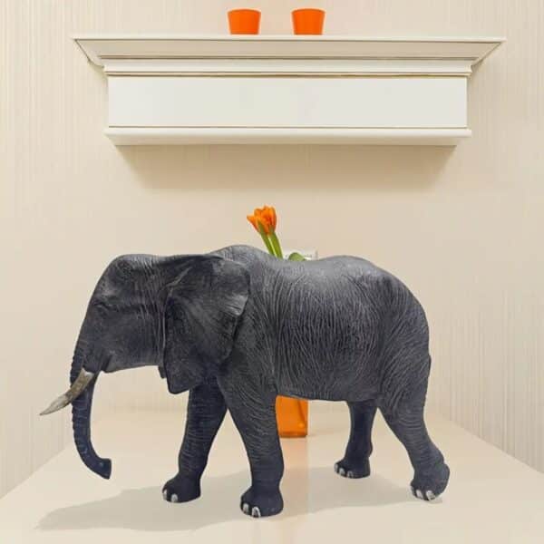 Customizable 3D Printed Vintage Elephant Toy for Children - Image 2