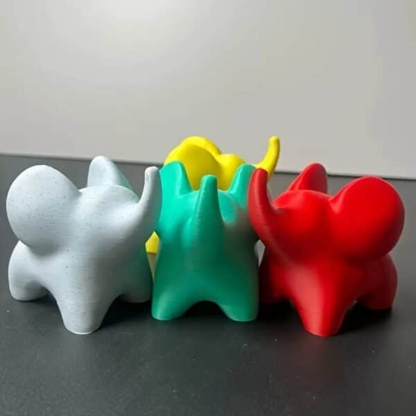 Fantasy Customizable 3D White Elephant Toy for Children - Image 2