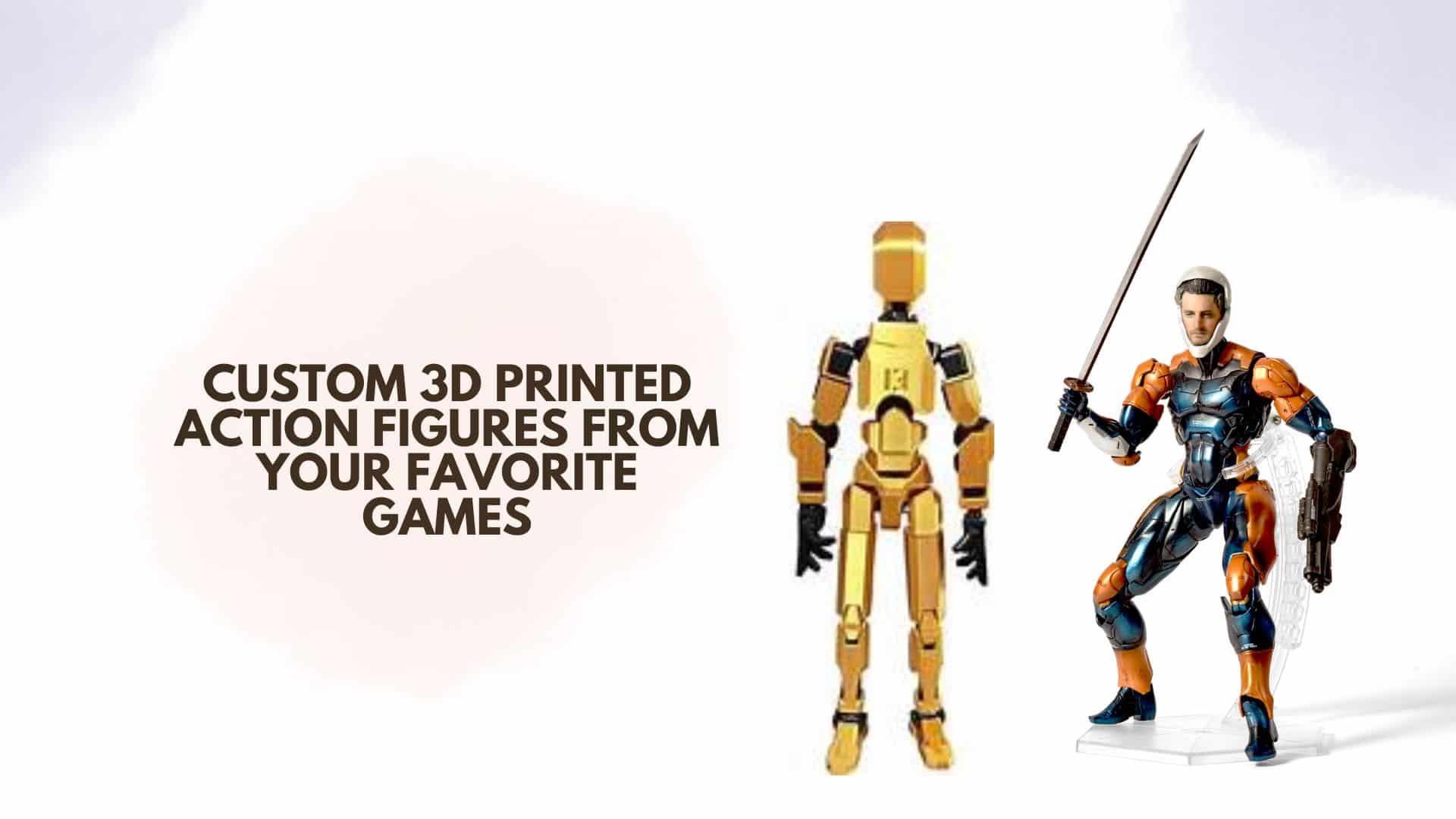 Custom 3D Printed Action Figures