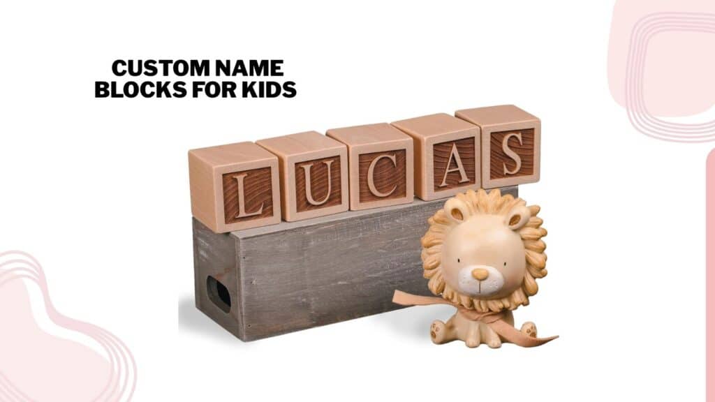 Custom Name Blocks for Kids
