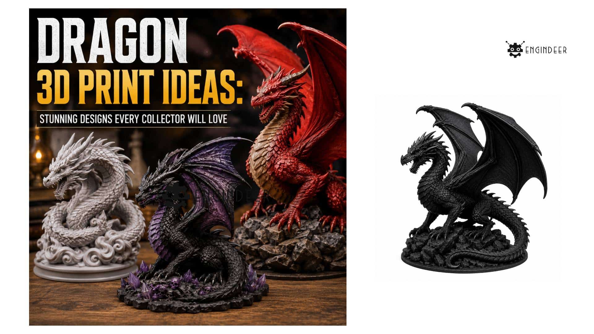 dragon 3d print